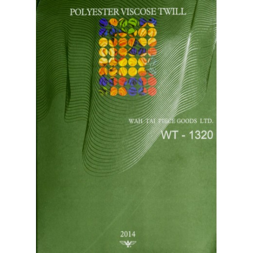 Polyester Viscose Twill WT-1320