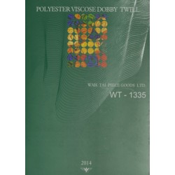 Polyester Viscose Dobby Twill WT-1335